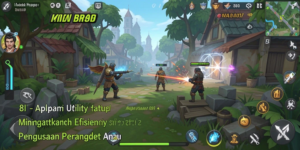 Screenshot utama 8II menampilkan antarmuka aplikasi Utility yang modern dan intuitif.