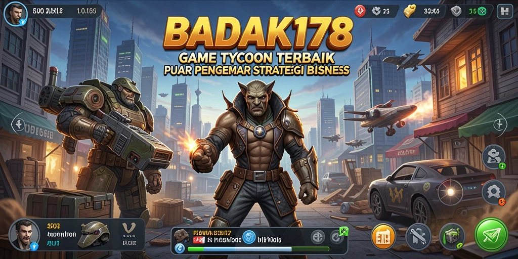 Tangkapan layar utama BADAK178 menampilkan gameplay Tycoon yang mendebarkan.