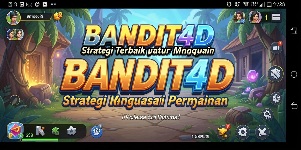 Tampilan seru gameplay BANDIT4D dengan elemen strategi yang mendalam.
