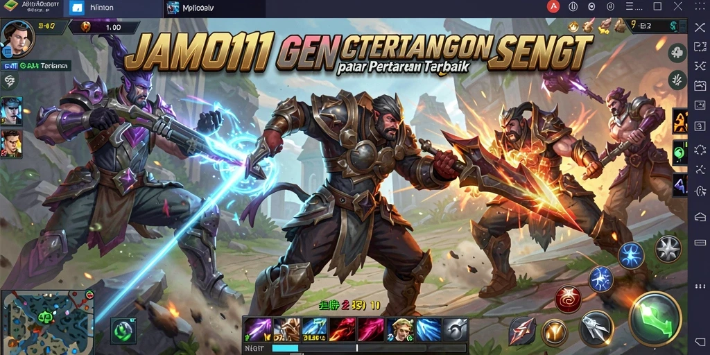 Gameplay seru dan kompetitif dari JAGO11 yang memukau.
