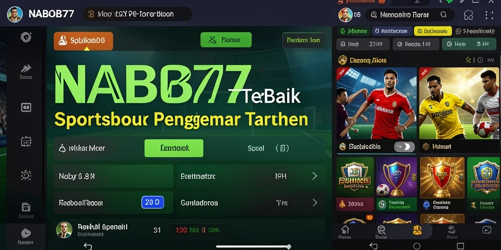 Tampilan menarik dari gameplay Sportsbook di NABOB77.