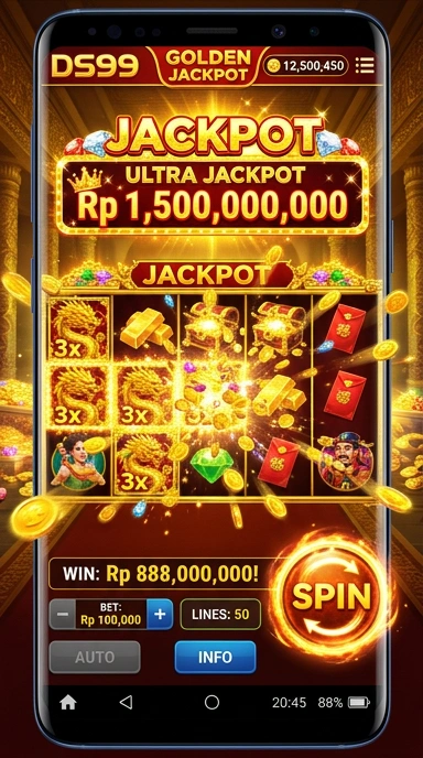 Screenshot aplikasi ds99 menampilkan katalog aplikasi yang lengkap.
